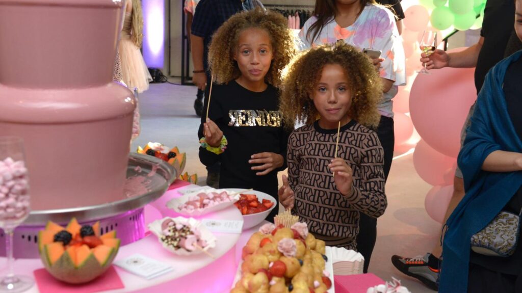 Chocoladefontein voor kinderfeest