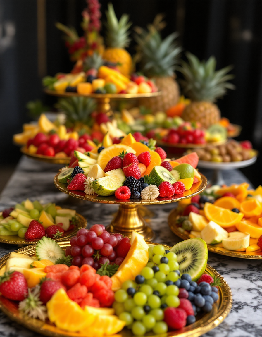 Chocoladefontein Dippings - Exotisch Fruitbuffet