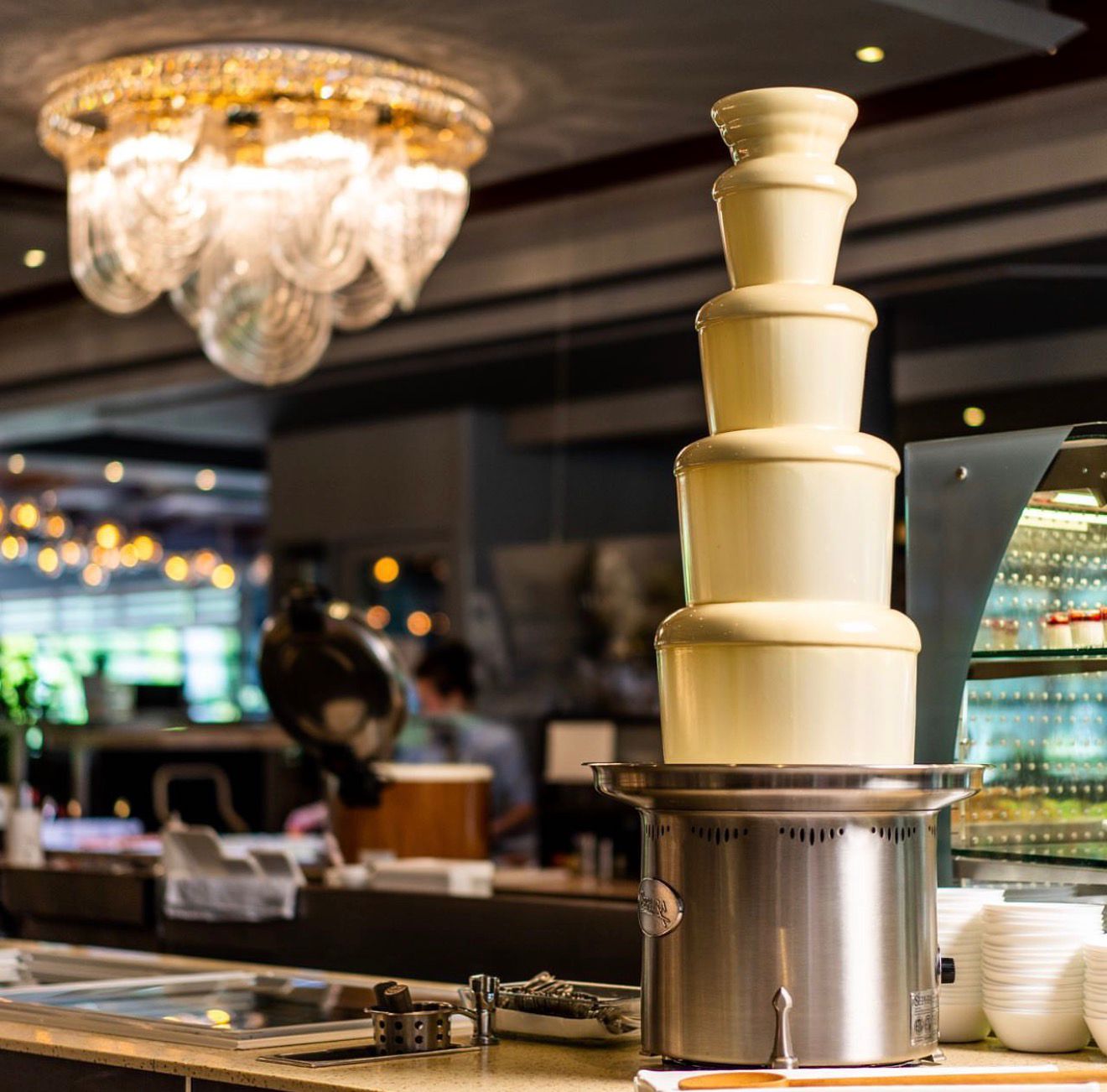 Witte Chocoladefontein