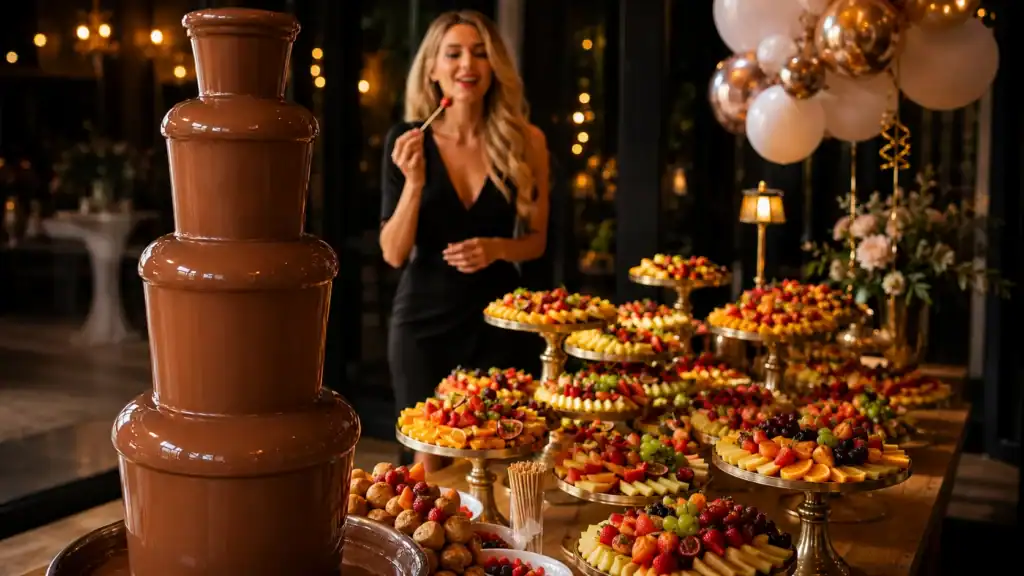 Chocoladefontein huren bij Chocolate Events